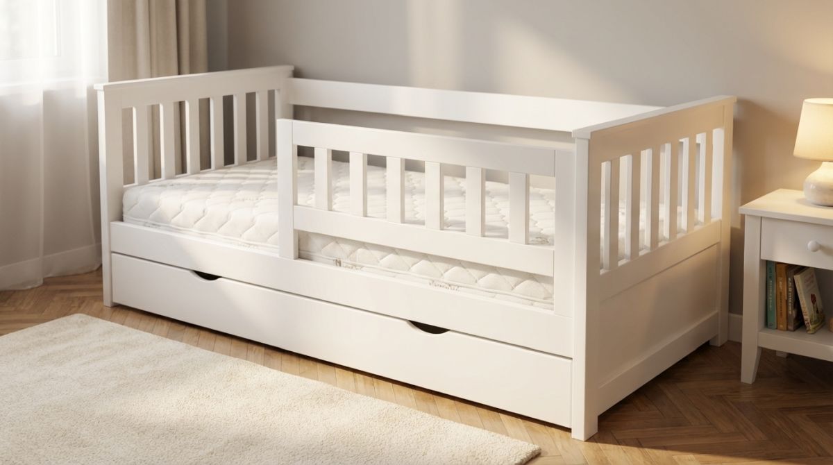 Nest - Osnovni dečiji krevet sa ogradicom 1